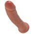 King Cock - Dildo realist - 20 cm - culoare închisă