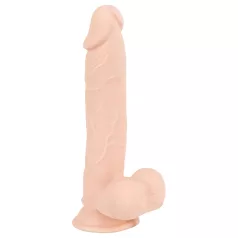   Nature Skin - dildo realist cu ventuză (culoare naturală, mărime medie)