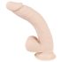 Nature Skin - dildo realist ventuzat - culoare naturală (mediu)