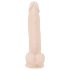 Nature Skin - dildo realist ventuzat - culoare naturală (mediu)