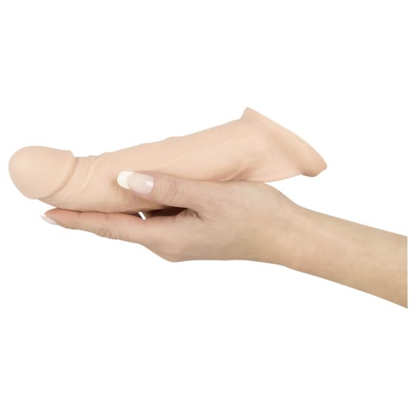 Nature Skin - Prelungitor penis cu inel - silicon realist