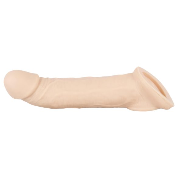 Nature Skin - Prelungitor penis cu inel - silicon realist