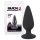 Black Velvet Heavy - Plug anal 40g (negru)