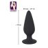Black Velvet Heavy - Plug anal 40g (negru)