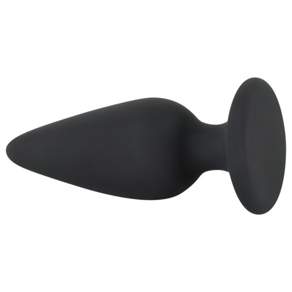 Black Velvets - plug anal greutate 75g - silicon negru