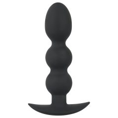 Black Velvet Heavy - Plug anal cu bile 145g (negru)