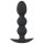 Black Velvet Heavy - Plug anal cu bile 145g (negru)