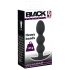 Black Velvet Heavy - Plug anal cu bile 145g (negru)