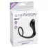 analfantasy - dop anal cu inel pentru penis - silicon negru