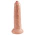 King Cock 9 - dildou realist (23 cm) - natur