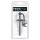 Penisplug - dop uretral cu inel pentru gland - silicon negru, gol pe interior