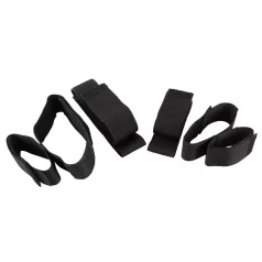 Bad Kitty - set de restrângere mâini și picioare - negru