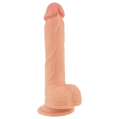   realistixxx - dildo realist cu ventuză (22 cm, culoarea pielii)