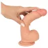 realistixxx - dildo realist cu ventuză (22 cm, culoarea pielii)