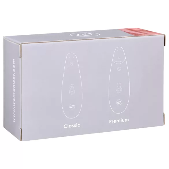 Womanizer Premium S - set capete de înlocuire - negru (3 bucăți)