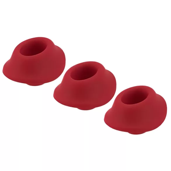 Set de cupe de înlocuire Womanizer Premium S - roșu (3 buc.)
