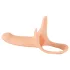 You2Toys - strap-on M - dildo gol cu curea - culoare natur