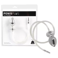   You2Toys - Piss to Ass Plug - dopă anală goală cu dilatator uretral