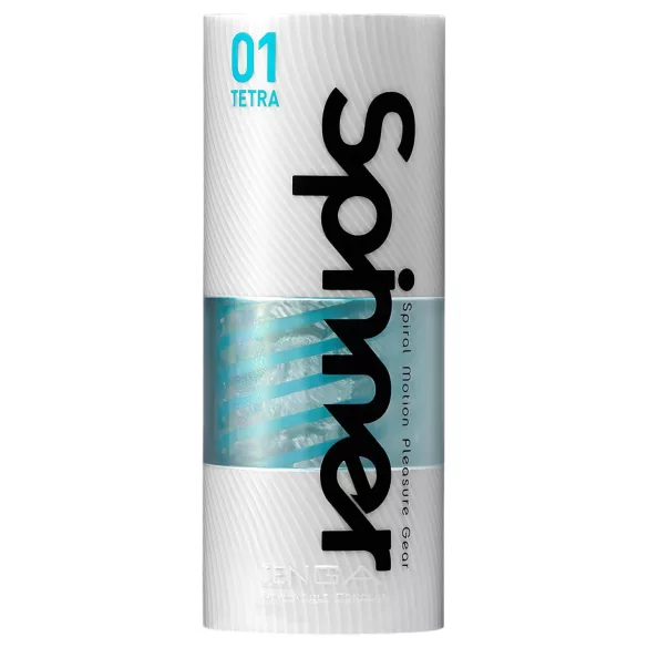TENGA Spinner Tetra - masturbator pentru bărbați - transparent