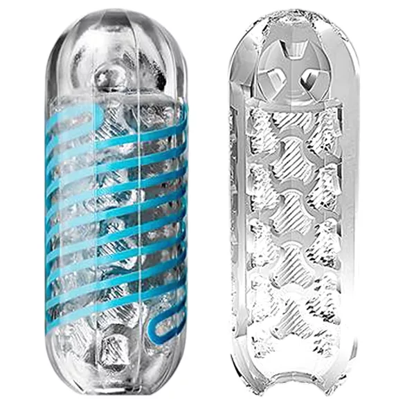 TENGA Spinner Tetra - masturbator pentru bărbați - transparent