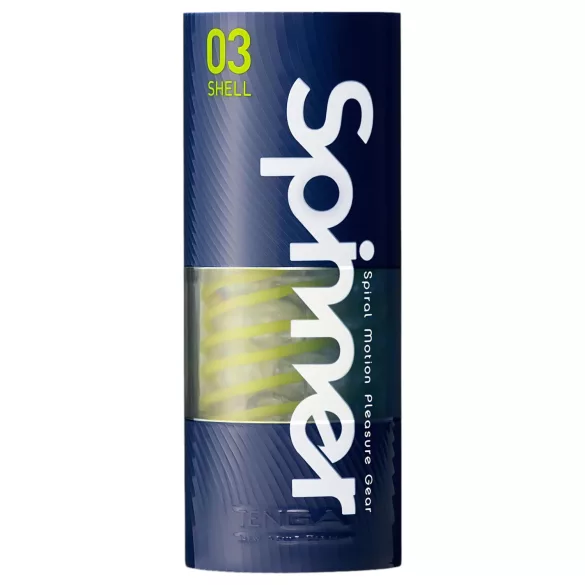 TENGA Spinner Schell - masturbator rotativ - material transparent
