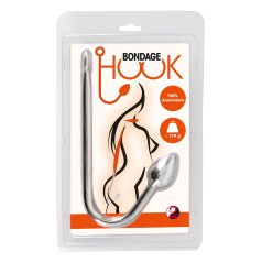   You2Toys - Cârlig Bondage - cârlig anal din aluminiu (179g) - argintiu