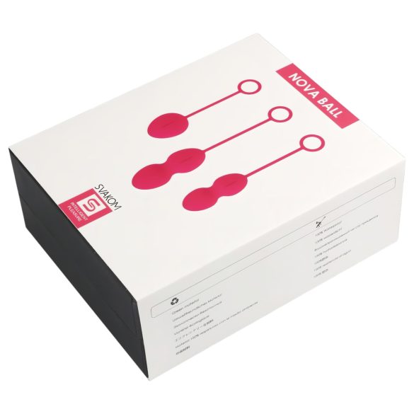 Svakom Nova - set 3 bile vaginale - silicon roșu