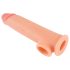 Realistixxx - prelungitor penis cu inel - aspect realist 19cm - culoare naturală