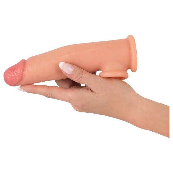 Realistixxx - prelungitor penis cu inel - aspect realist 19cm - culoare naturală