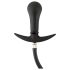 You2Toys - plug anal cu bile, pompa (negru)
