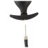 You2Toys - dop anal extensibil, negru