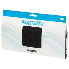 Happyrabbit - trusă pentru jocuri intime (negru) - mediu