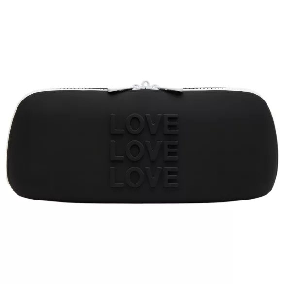 Happyrabbit - trusă pentru jucării sexuale - medie - negru