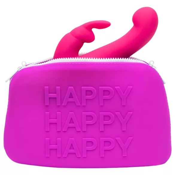 Happyrabbit - portfard pentru jucării sexuale - mare - mov