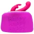 Happyrabbit - portfard pentru jucării sexuale - mare - mov