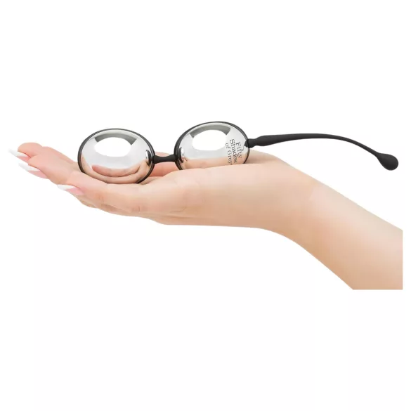 Fifty Shades of Grey - bile vaginale Inner Goddess - metal argintiu