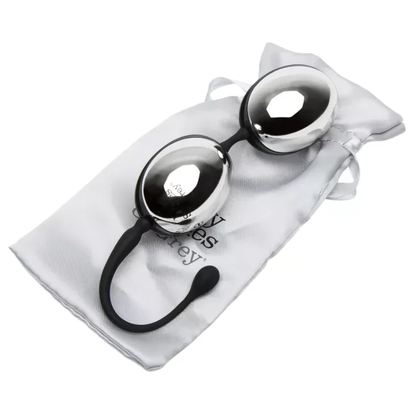 Fifty Shades of Grey - bile vaginale Inner Goddess - metal argintiu