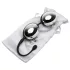 Fifty Shades of Grey - bile vaginale Inner Goddess - metal argintiu