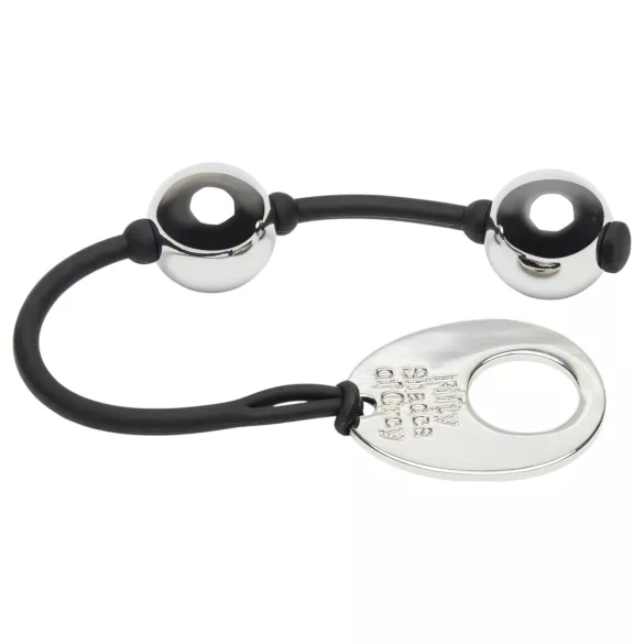 Fifty Shades of Grey - bile vaginale mini - metal argintiu