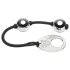 Fifty Shades of Grey - bile vaginale mini - metal argintiu