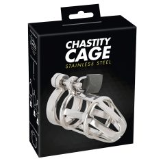   You2Toys - Chastity Cage - cușcă metalică pentru penis, cu lacăt