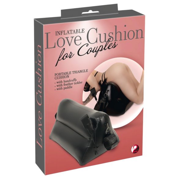 You2Toys Love Cushion - set de perne gonflabile pentru sex (negru)