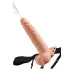 Fetish Strap-On - dildo cu prindere, ejaculare, culoare naturală, 19 cm