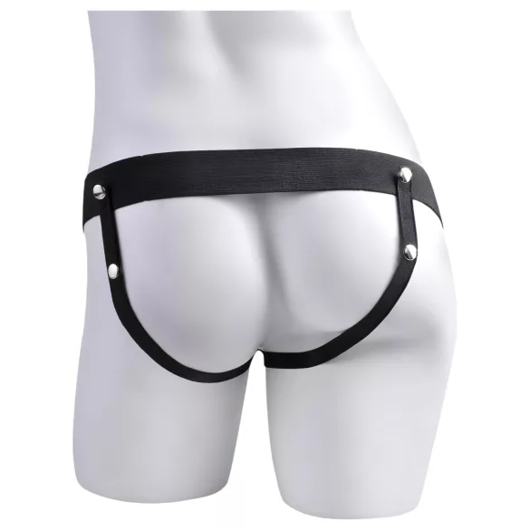 Fetish Strap-On - dildo cu prindere, ejaculare, culoare naturală, 19 cm