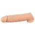 Realistixxx - prelungitor penis cu inel - 16cm - culoare naturală