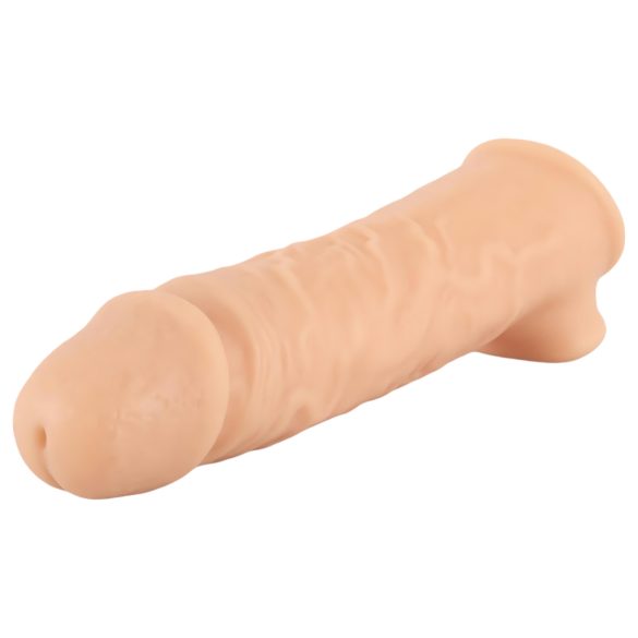Realistixxx - prelungitor penis cu inel - 16cm - culoare naturală
