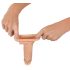 Realistixxx - prelungitor penis cu inel - 16cm - culoare naturală