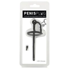 Dilatator siliconic cu inel penian (0,6mm) - negru