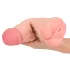 Nature Skin - vagin artificial și husă penis 2în1 - silicon bej