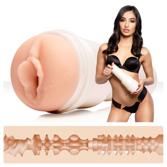 Fleshlight Emily Willis Squirt - vagin realist (natur)